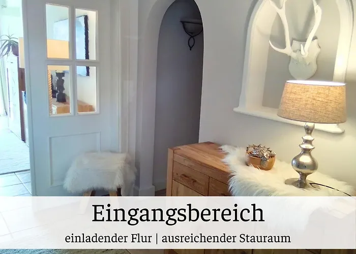 Waldblick - Mit Kamin, Wintergarten Und Terrasse Prázdninový dům *
