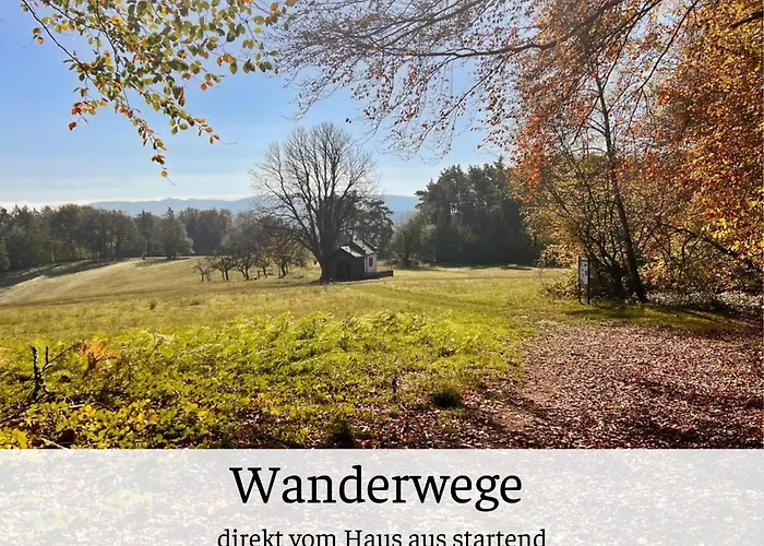 Waldblick - Mit Kamin, Wintergarten Und Terrasse Heimbuchenthal